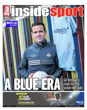 Cover of Irish Daily Star - Inside Sport