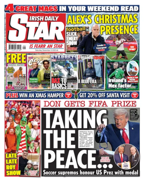 Cover of Irish Daily Star