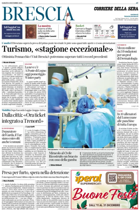 Cover of Corriere della Sera (Brescia)