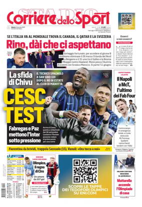 Cover of Corriere dello Sport (Lombardia)