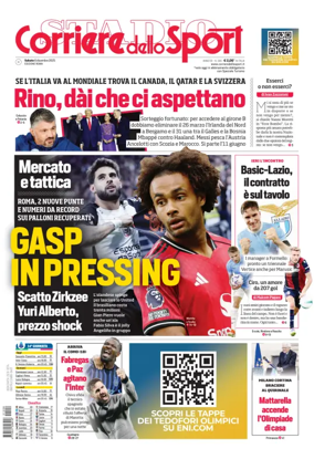 Cover of Corriere dello Sport (Roma)