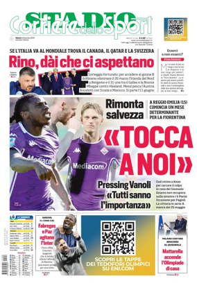 Cover of Corriere dello Sport Stadio (Emilia)