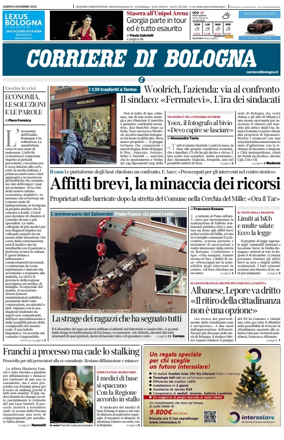 Cover of Corriere di Bologna