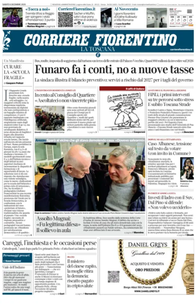 Cover of Corriere Fiorentino