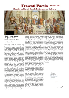 Cover of Frascati Poesia