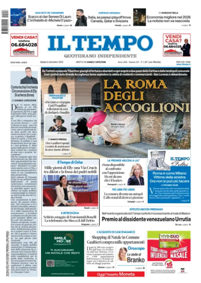 Cover of Il Tempo (Nazionale)