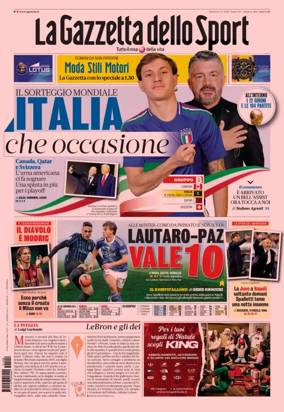 Cover of La Gazzetta dello Sport - Lombardia