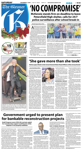 Cover of Jamaica Gleaner