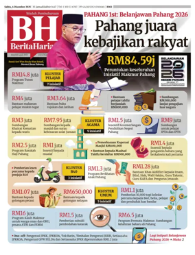 Cover of Berita Harian