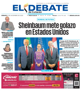 Cover of El Debate de Culiacán