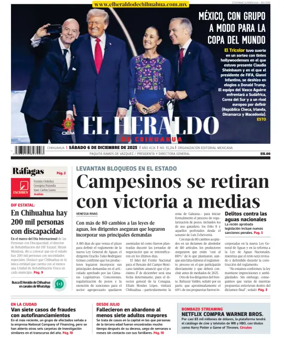 Cover of El Heraldo de Chihuahua