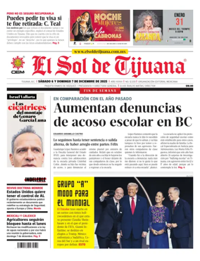 Cover of El Sol de Tijuana