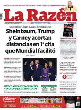 Cover of La Razón de México