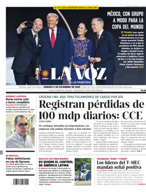 Cover of La Voz de la Frontera