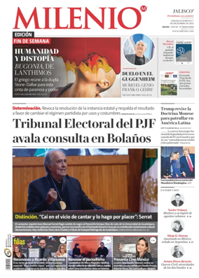 Cover of Milenio Jalisco