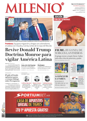 Cover of Milenio Monterrey