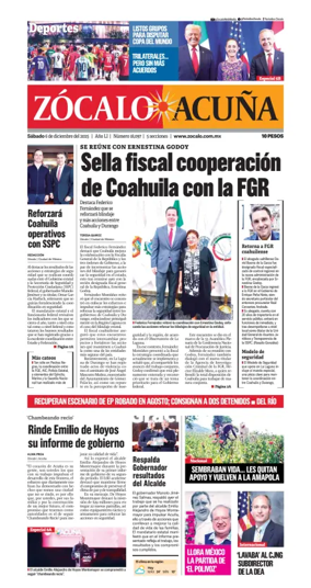 Cover of Zócalo Acuña