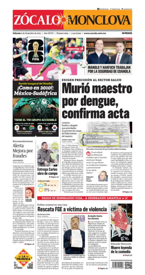 Cover of Zócalo Monclova