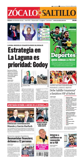 Cover of Zócalo Saltillo