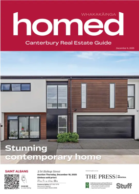 Cover of Homed Canterbury Region