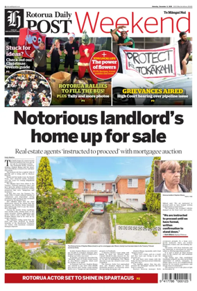 Cover of Rotorua Daily Post