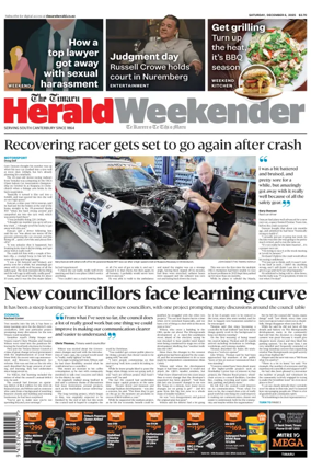 Cover of The Timaru Herald