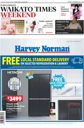 Cover of Waikato Times