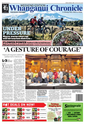 Cover of Wanganui Chronicle