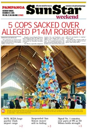 Cover of Sun.Star Pampanga