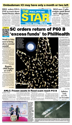 Cover of The Philippine Star