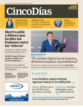 Cover of Cinco Días