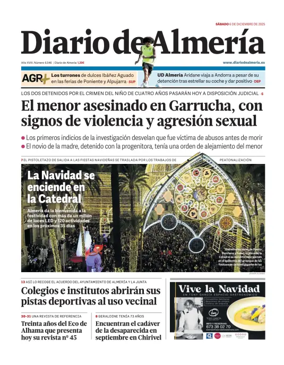 Cover of Diario de Almeria