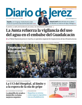 Cover of Diario de Jerez