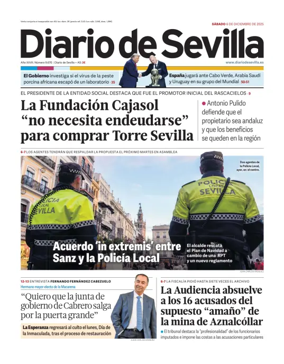 Cover of Diario de Sevilla