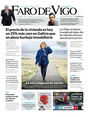 Cover of Faro de Vigo