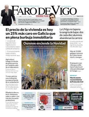 Cover of Faro de Vigo (Ourense)