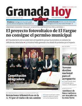 Cover of Granada Hoy