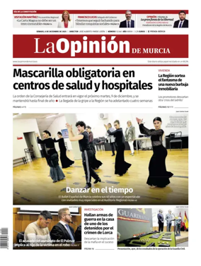 Cover of La Opinión de Murcia