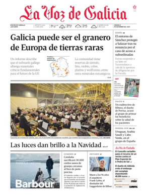 Cover of La Voz de Galicia (Carballo)