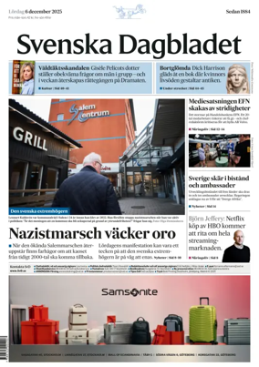 Cover of Svenska Dagbladet