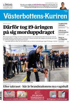 Cover of Västerbottens-Kuriren