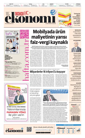 Cover of Dünya Gazetesi