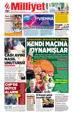 Cover of Milliyet