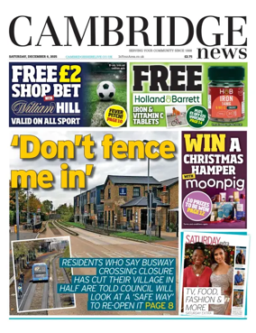 Cover of Cambridge News