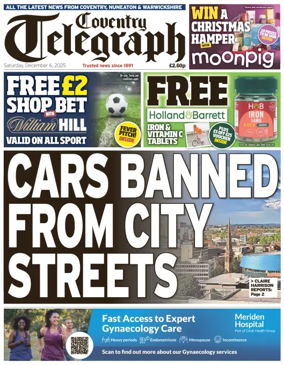 Cover of Coventry Telegraph