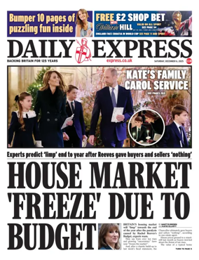 Cover of Daily Express