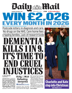 Cover of Daily Mail