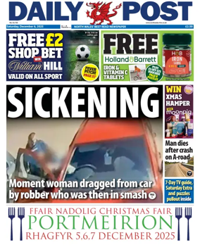 Cover of Daily Post (North Wales)