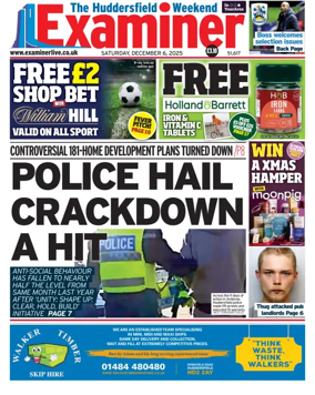 Cover of Huddersfield Daily Examiner