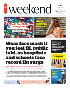 Cover of iNews Weekend